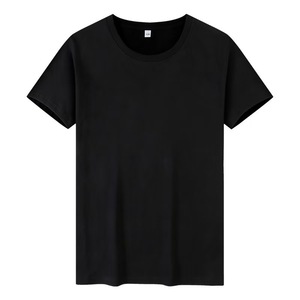 Camiseta Casual Transpirable de Manga Corta con Cuello Redondo, 180G, 26 Hilos, de Algodón, para Hombre, Unisex, Tallas Grandes, con Logotipo Bordado Personalizado OEM - Product Image 4