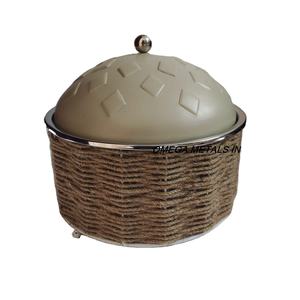 Plato de ratán de alta calidad para servir el cuerpo, olla caliente, cazuela de alta venta y calentador de alimentos para la cocina y la vajilla del hogar - Product Image 1