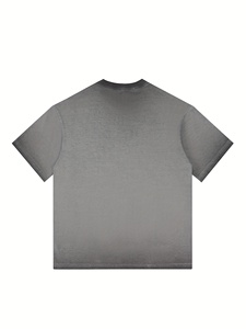 Camiseta de Alta Calidad con Logotipo Personalizado, Impresa y Bordada, Estilo Desgastado, Manga Corta, Unisex - Product Image 4
