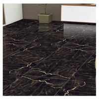 Carreaux de porcelaine vitrifiée polis brillants purs 800*800mm, fil d'or glacé, double charge, sol moderne, nouveau modèle