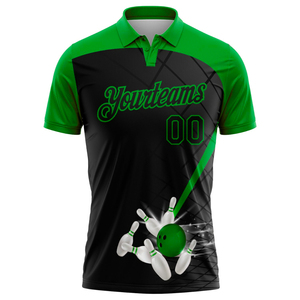 เสื้อโปโลโบว์ลิ่งขายส่ง ออกแบบเองได้ ชุดทีม ชุดยูนิฟอร์ม แขนสั้น แห้งเร็ว ชุดกีฬา สำหรับผู้ชาย ผู้หญิง เยาวชน ลีก - Product Image 3