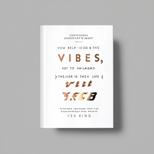 Vex King Combo: Good Vibes Good Life & Healing Is The New High del autor Vex King, impresión de libros con tapa blanda personalizada - Product Image 1