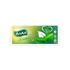 Papel Higiénico AnAn Saving de 2 Capas Sin Núcleo, 10 Rollos/Paquete x 6 Paquetes/Bolsa de Polietileno - Product Image 5