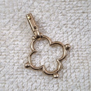Hebilla medieval QUATREFOIL, colgante para cinturón medieval, soporte para colgar bolsos, llaves, rosarios y carteras TT-7905 - Product Image 1
