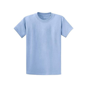 Camisetas Formales Personalizadas con Logotipo Bordado en la Parte Delantera, 100% Algodón Jersey, con Diseño de Letras, Tela de Alta Densidad Anti-Pilling - Product Image 1