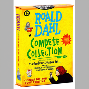 Collection complète de Roald Dahl (boîte de 15 livres) par l'auteur Roald Dahl Services d'impression de livres personnalisés - Product Image 2