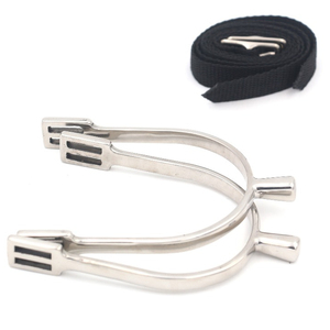 Meilleurs éperons d'équitation en acier inoxydable personnalisables, sangles équestres de haute qualité, service OEM - Product Image 4