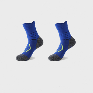 Calcetines Deportivos de Algodón Ecológicos Personalizados al por Mayor para Otoño, Calcetines de Baloncesto Transpirables hasta la Rodilla de Secado Rápido - Product Image 3