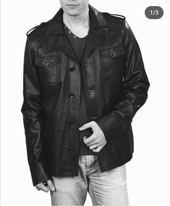 Chaqueta de cuero personalizada para hombre, a la moda chaqueta de cuero, hecha en paquistaní, el mejor precio - Product Image 5