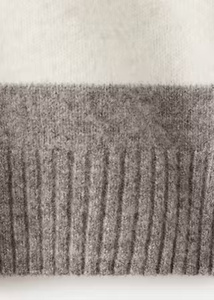 <b>Men's</b> Breathable Knitted Pullover <b>Sweater</b> Sleeveless Autumn Style Regular Fit Gray White Front Logo - Product Image 3