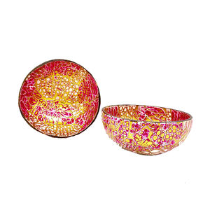 Bols en coquille d'oeuf artisanaux vietnamiens coquillage poli coloré naturel et noix de coco nouvelle idée pour bols à bonbons décoratifs - Product Image 3