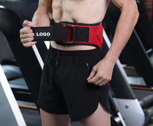 เข็มขัดยกน้ำหนักแบบยูนิเซ็กซ์สำหรับพยุงหลัง เพาเวอร์ลิฟติ้ง ออกกำลังกาย ฟิตเนส เพาะกาย นีโอพรีนหนาพิเศษ กันลื่น ระบายอากาศได้ดี - Product Image 4