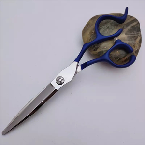 Professional Hair Cutting Scissors Stainless Steel Barber <b>Shears</b> Blue Handle Salon Hair Beauty <b>Tools</b> - Product Image 6