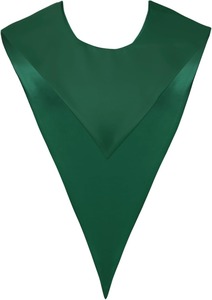 Stoles de Chorale Unisexe pour Adultes, Deux Couleurs, en Satin Mat Réversible, à Col en V, Idéales pour l'École - Ventes Flash - Product Image 6