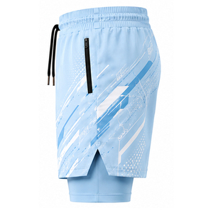 Shorts de bain pour hommes personnalisés, poches imperméables, séchage rapide, légers, shorts de plage, vêtements de sport d'été, fabricant de vêtements pour hommes - Product Image 3