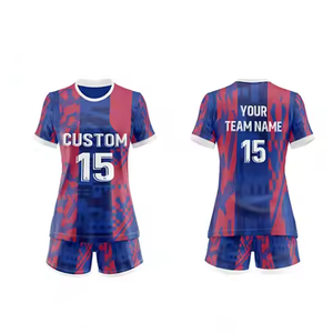 ชุดเสื้อฟุตบอลสำหรับผู้หญิงชุดเสื้อฟุตบอลแบบวินเทจชุดเสื้อผ้าแบบคนไทย - Product Image 1