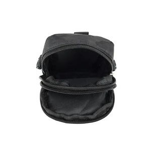Sac bandoulière noir en gros pour téléphone portable, idéal pour les voyages quotidiens, réglable, léger, multi-poches, classique, pour occasions formelles et décontractées - Product Image 4
