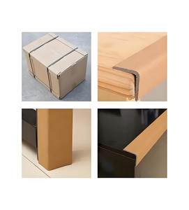 Protecteurs d'angle d'emballage en carton ondulé sur mesure, protecteurs de bords triangulaires en papier - Product Image 6