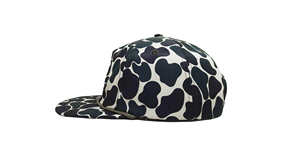 Casquette Snapback structurée à 5 panneaux en polyester camouflage avec broderie 2D personnalisée, fabriquée au Vietnam, pour tous, style streetwear classique - Product Image 6