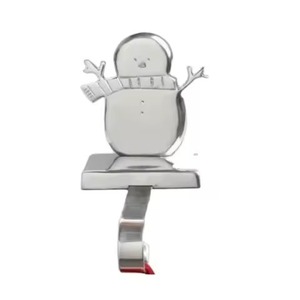Wooden Base <b>Stocking</b> <b>Holder</b> For Fireplace Home Decoration Use Metal <b>Stocking</b> <b>Holder</b> Hook In Wholesale Price - Product Image 2
