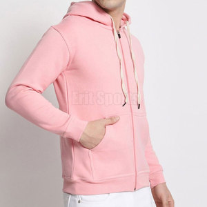 Sudaderas con capucha de invierno de marca privada con cremallera completa para hombre, tallas personalizadas, algodón/felpa, precio al por mayor, nuevo estilo 2026 - Product Image 3