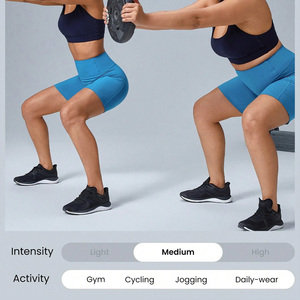 Shorts de yoga taille haute pour femmes, respirants, à séchage rapide, en Spandex/Coton, personnalisables, pour la vente au détail - Product Image 6