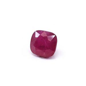 Natural Untreated Mozambique Ruby <b>Cushion</b> 4.61cts , Natural Loose Faceted Ruby Gemstone For Jewelry Making Ready To Use - Product Image 4
