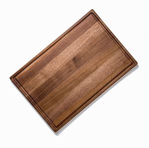 Eco Kitchen Wooden Chopping Board 2.0cm Thick Dishwasher Safe <b>Knife</b> Handle for Vegetable Meat <b>Bread</b> Cutting Natural Wood Durable - Product Image 6
