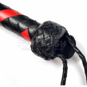 Leather <b>Flogger</b> Soft Leather Strips Strong Grip Handle Flexible Design For Smooth Use Leather <b>Flogger</b> Everyday Use - Product Image 3