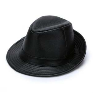 Genuine Leather Cowboy <b>Hat</b> Vintage <b>Western</b> Outback Wide Brim Ranch for Men Women Outdoor Fishing Travel Four Seasons Adjustable - Product Image 4
