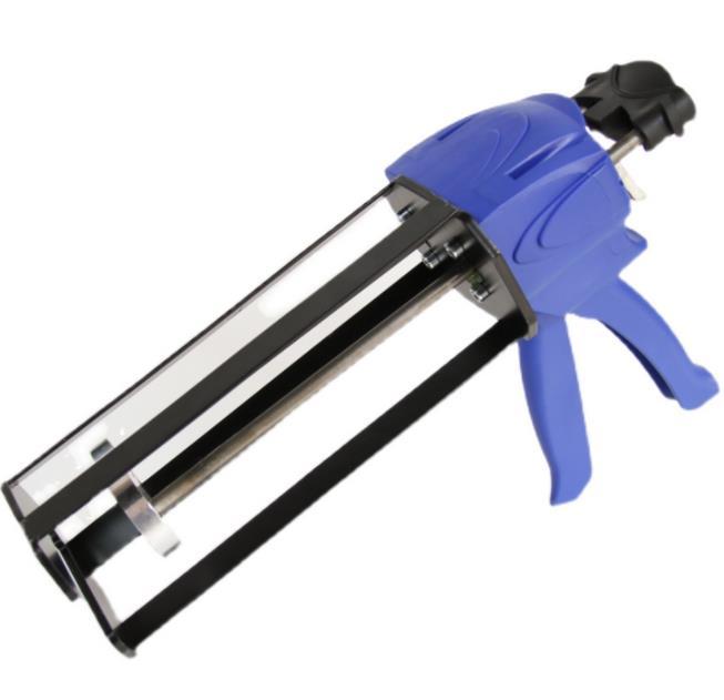 Portable Manual Dual Cartridge Caulking Gun