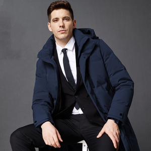 Winter Fashion Style <b>Men's</b> <b>Jacket</b> Custom Designed Hooded <b>Men's</b> Coat Feather Bubble Coat <b>Long</b> <b>Jacket</b> - Product Image 6