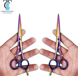 Ciseaux de coiffure professionnels, ciseaux de barbier, outils en acier inoxydable, TARIQ CRAFTED INDUSTRIES - Product Image 1