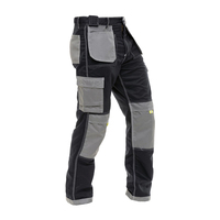Pantalones de Trabajo de Seguridad Transpirables de Alta Visibilidad, Pantalones Multibolsillos Elásticos de Alta Calidad, Personalizados al por Mayor, Unisex PK
