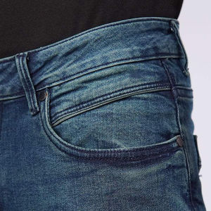 Pantalones Vaqueros de Mezclilla para Hombre, Estilo Profesional, Corte Ajustado, Tela Ligera - Product Image 2