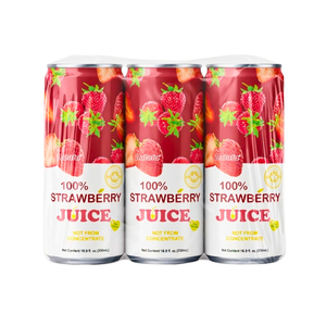 Natural Fruit Juice <b>Vitamins</b> OEM/ODM 330ml Slim Can 100% Strawberry Juice NFC Private Label Fruit & Vegetable Juice - Product Image 5