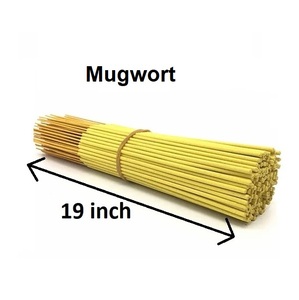 Bâtons d'encens de 19 pouces Meilleures ventes Bâtons d'encens naturels à l'armoise Fourniture en vrac (Golden) - Product Image 1