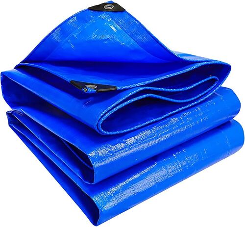 Blue Medium Heavy Duty PE Tarpaulin Scaffold Sheeting Covers Fabric Other Waterproof Canvas Woven Various Size Tarpaulin