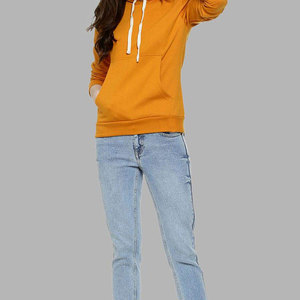 New Unique Design <b>Top</b> Quality <b>Women</b> Hoodie 100% Cotton Material Winter Casual Wear Long Sleeve <b>Women</b> Hoodies - Product Image 4