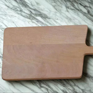 Tabla de Cortar y Plato para Servir de Bambú, Duradera, Forma Rectangular, 12 mm de Grosor, Apta para Lavavajillas - Product Image 1