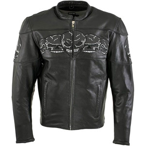 SAMROZ SPORTS Customizable Unisex <b>Racer</b> Style Collarless Premium Motorcross Protection Winter Motorcycle Biker <b>Jackets</b> - Product Image 1
