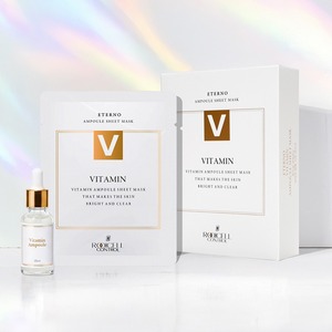 [ROOICELL] Masque en tissu Eterno Vitamine Ampoule Soin Coréen Hydratant et Unifiant 25ml 10 Masques Vitamine - Product Image 4