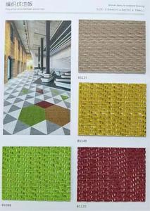 Alfombra de suelo de vinilo tejido comercial, absorción de sonido, resistencia a los arañazos, para cafetería, <span class=keywords><strong>biblioteca</strong></span>, Oficina - Product Image 5