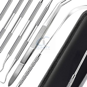 Kit de restauration dentaire professionnel, instruments manuels en acier inoxydable pour les procédures de composite - Product Image 6
