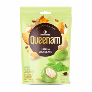 Vente en gros directe du fabricant : Dragées chocolatées au matcha, amandes et noix de cajou, 150g, HALAL, OEM/ODM, Snacks chocolatés, Bonbons, Nouveauté - Product Image 1