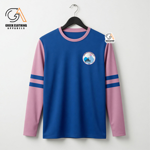 Jack and Jill of America 1938 Pull-over à rayures bleues, maillot de baseball noir, tee-shirt pour organisations professionnelles - Product Image 6