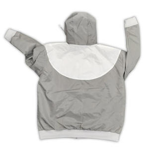 Ensemble de survêtement unisexe en nylon respirant 2 pièces, veste coupe-vent et pantalon de jogging, pour streetwear d'hiver avec logo personnalisé - Product Image 3