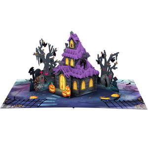 Wholesale 3D Pop Card Love Theme Ghost Custom New Year <b>Handmade</b> Greeting Card Envelope <b>Paper</b> Decoration - Product Image 4