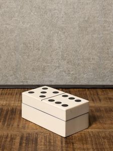 Juego de Dominó Artístico de Resina con Puntos Circulares, Forma Irregular, Escultura Coleccionable, Juego Decorativo, Artesanía de Resina de Alta Calidad - Product Image 2