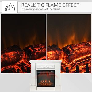 Stufa Elettrica Autoportante in Metallo con Effetto Fiamma LED e Display Integrato, Spina AU, per Uso Domestico e Alberghiero (Nessuna Spedizione nei Fine Settimana) - Product Image 4